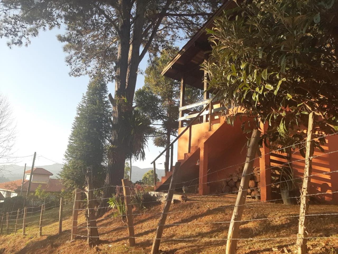 Chalé em Monte Verde , linda vista para montanhas Esterno foto